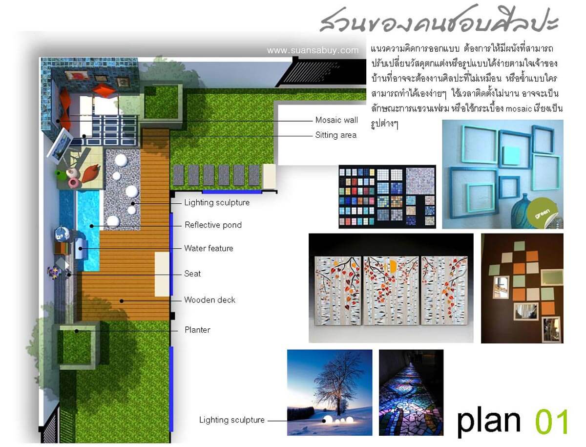 สวนของคนชอบศิลปะ