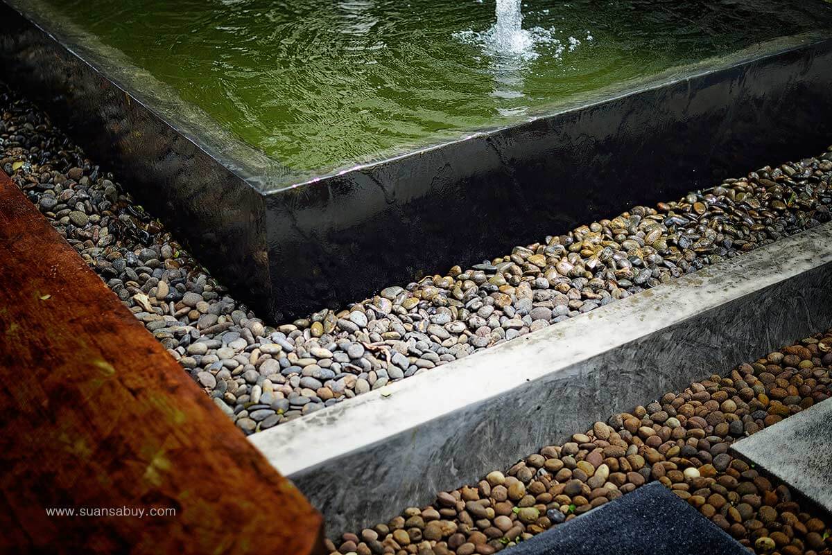 ศาลา-บ่อน้ำ-ผนังน้ำตก-ออกแบบ-จัดสวนโดยสวนสบาย