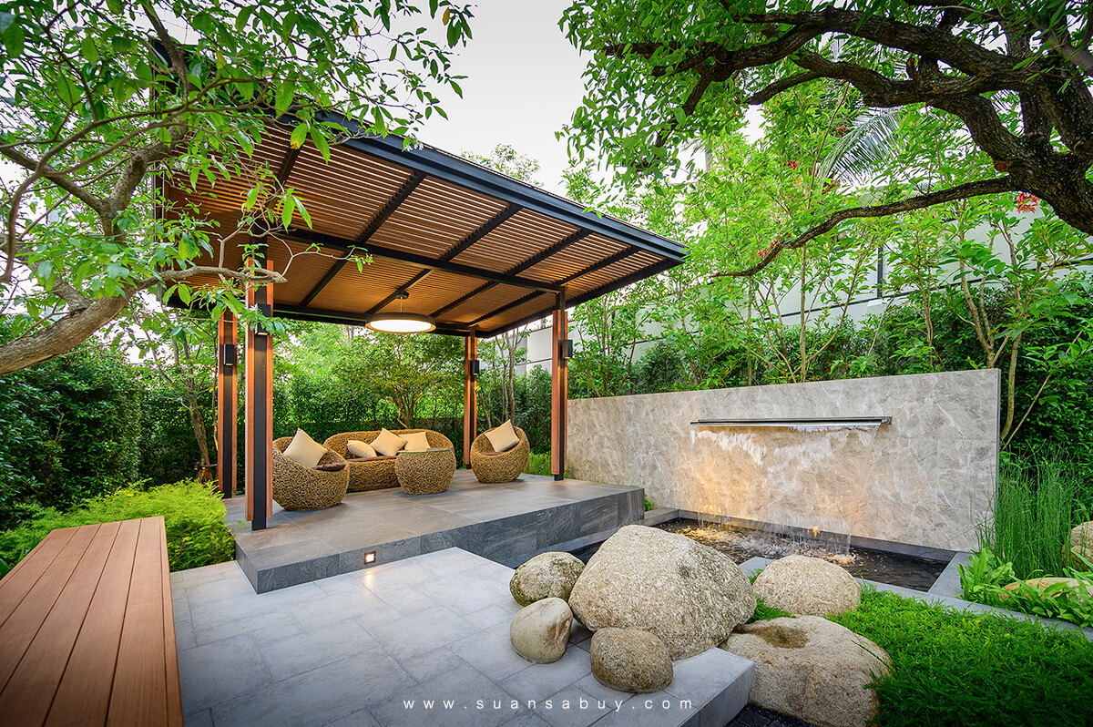 Modern Feng Shui Garden