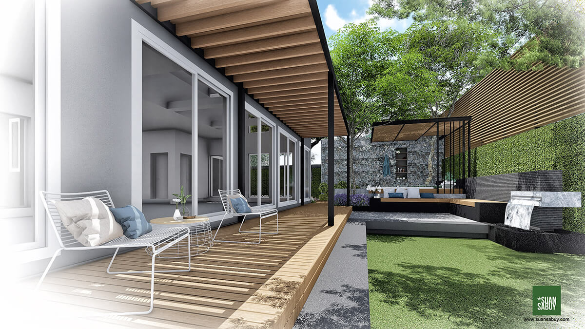 Indoor-Outdoor Living Garden