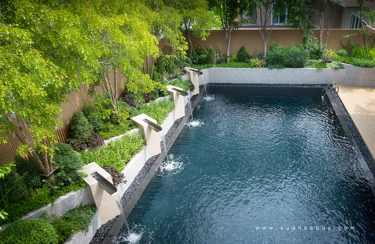 Swimming Pool Garden