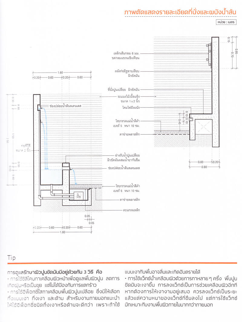 ศาลา-บ่อปลาคาร์ฟ-ผนังน้ำตก-ออกแบบ-จัดสวนโดยสวนสบาย